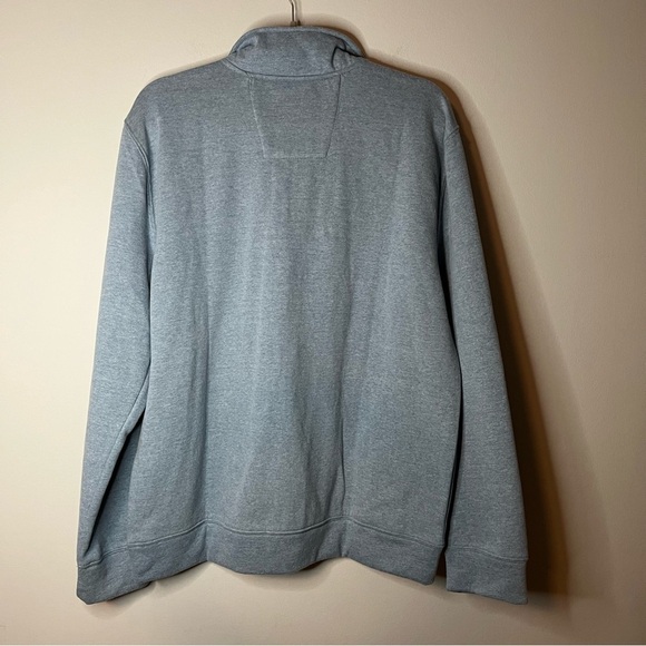 Men’s Nautica blue quarter zip pullover sweater size large L - Picture 5 of 5